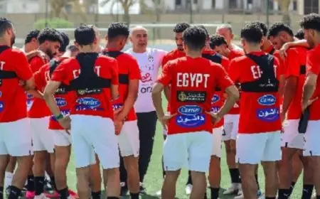 تدريب وحيد لمنتخب مصر على نجيل صناعي قبل رحلة كاب فيردي