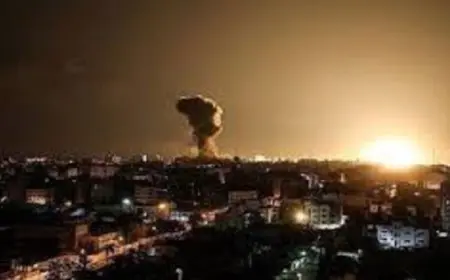 قصف إسرائيلي على مستودع للصواريخ لحزب الله بريف حمص