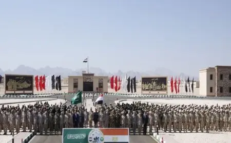 بال .. بدء التدريب المصري-السعودي «السهم الثاقب» بالمنطقة الجنوبية العسكرية