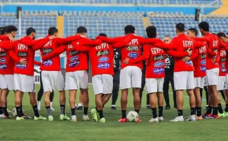 المنتخب يواصل تدريباته استعدادا لكاب فيردي فى تصفيات كاس الأمم الأفريقية