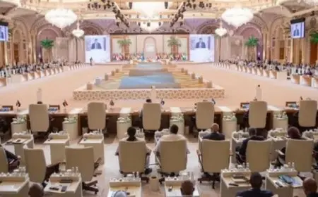 القمة العربية الإسلامية في الرياض تقرر إنشاء آلية تنسيق لتعزيز مكانة القضية الفلسطينية