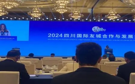 وزيرة التنمية المحلية تشارك في الجلسة الافتتاحية لمؤتمر “التعاون والتنمية لمدن الصداقة الدولية” بسيتشوان الصينية