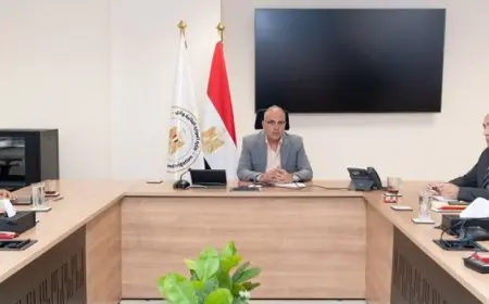 سويلم يتابع أعمال قطاع تطوير وحماية نهر النيل وفرعيه ، وإزالة التعديات على مجرى النهر وفرعيه