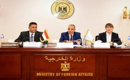 وزير الخارجية يلتقي مُديري مكاتب الامم المتحدة الإقليمية في القاهرة