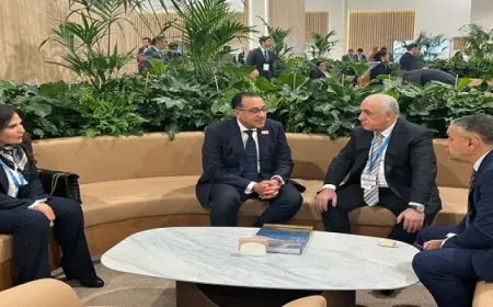 رئيس الوزراء يبحث مع رئيس وزراء أذربيجان التعاون الثنائي على هامش مؤتمر المناخ “COP29” بباكو