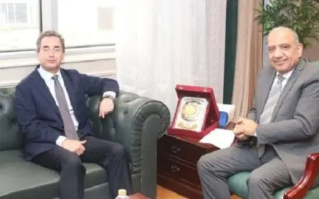 وزير الكهرباء يستقبل السفير الفرنسي لبحث سبل دعم وتعزيز فرص التعاون والشراكة وجذب الاستثمارات