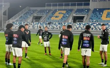منتخب الشباب يختتم تحضيراته لمواجهة المغرب غدًا في تصفيات أمم أفريقيا تحت 20 عامًا