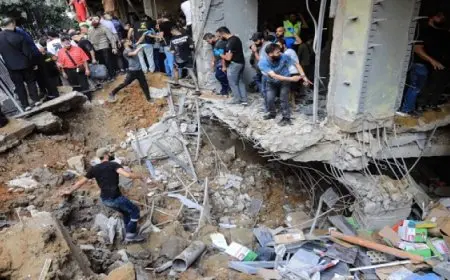 الصحة اللبنانية: استشهاد 5 وإصابة آخرين في غارة إسرائيلية على جبل لبنان