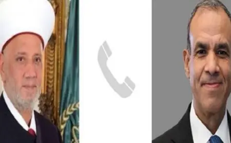 وزير الخارجية يتناول مع مفتي لبنان الموضوعات المتصلة بعلاقة دار الإفتاء التاريخية بمصر والأزهر الشريف