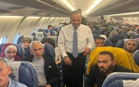 بال- في ختام زيارته لبيروت.. وزير الخارجية والهجرة يصطحب ٢٩٤ مواطنًا لإعادتهم إلى أرض الوطن