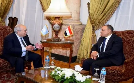 وزير الخارجية يستقبل المبعوث الشخصي لسكرتير عام الأمم المتحدة للسودان