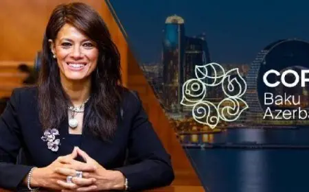 وزيرة التخطيط تصل إلى “باكو” للمشاركة في “يوم التمويل والاستثمار والتجارة” بقمة المناخ COP29