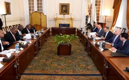 انطلاق الجولة الأولى للمشاورات السياسية بين وزارتي خارجية مصر وجنوب أفريقيا بالقاهرة