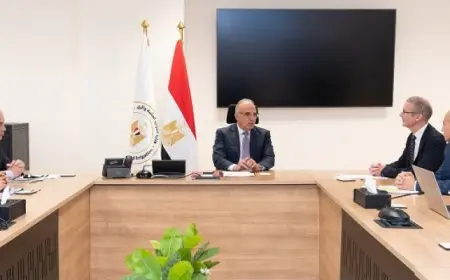 وزير الري يلتقى نائب رئيس مؤسسة DHI المتخصصة في الإستشارات الرقمية وتطوير التكنولوجيا