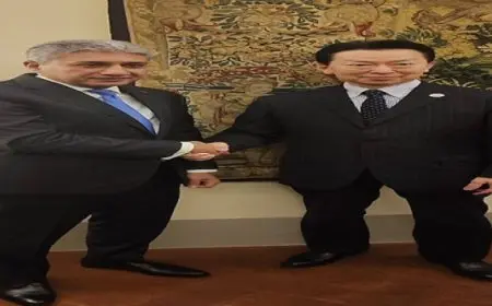 وزير السياحة يبحث مع مفوض وكالة السياحة اليابانية التعاون المشترك