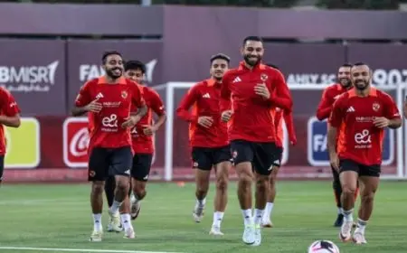 الأهلي يستأنف تدريباته استعدادًا لمواجهة الاتحاد السكندري في الدوري الممتاز