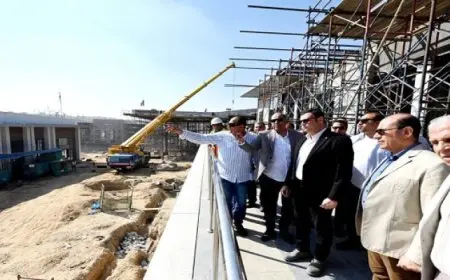 وزير الإسكان يتفقد الموقف التنفيذى لمشروع “حديقة تلال الفسطاط”