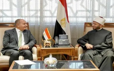 وزير الأوقاف يستقبل سفير الأردني بالقاهرة لبحث تعزيز التعاون المشترك