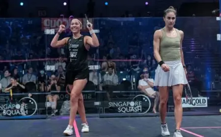 انطلاق منافسات دور الـ16 ببطولة سنغافورة المفتوحة للاسكواش