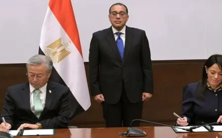 بال .. رئيس الوزراء يشهد توقيع خطابات المنحة الكورية الخاصة بجامعة بني سويف التكنولوجية