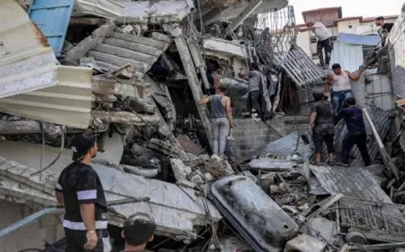 شهداء وجرحى في غارة إسرائيلية على منزل جنوب غرب غزة