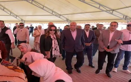 مدبولي: “الوادي الجديد” تشهد وجود عدد كبير من المشروعات الخدمية و التنموية