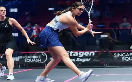 اليوم..انطلاق منافسات ربع نهائى بطولة سنغافورة المفتوحة للاسكواش