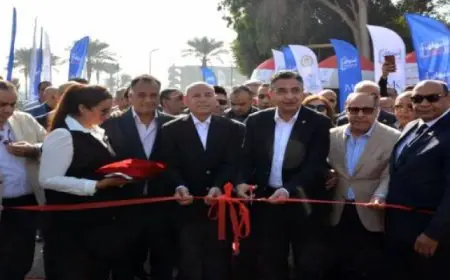 وزير التموين والتجارة الداخلية يفتتح “سوق اليوم الواحد” في حلوان