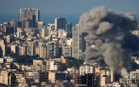 استشهاد 5 مسعفين في ضربات إسرائيلية على جنوب لبنان