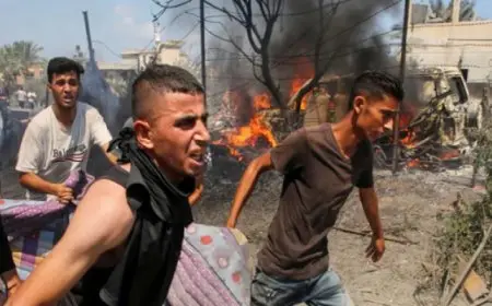 الدفاع المدني: 19 شهيداً جراء غارات إسرائيلية على قطاع غزة