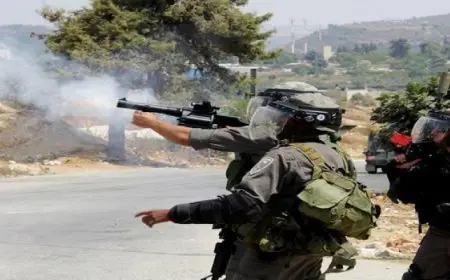 إصابة شاب فلسطيني برصاص الاحتلال في مخيم بلاطة شرق نابلس