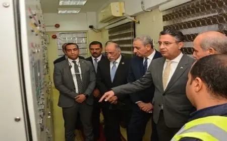 وزير التموين ومحافظ الغربية يستهلان جولتهم التفقدية بالصومعة الإماراتية في طنطا