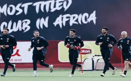 الأهلي يبدأ الاستعداد لمواجهة “استاد أبيدجان” بدوري أبطال أفريقيا