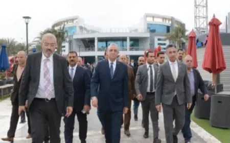 وزير التموين ومحافظ الغربية يتفقدان مشروعات المنطقة التجارية بطنطا