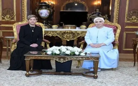 السيدة انتصار السيسي: زيارة قرينة رئيس جمهورية كولومبيا فرصة ثمينة لتعزيز الحوار والتعاون بين بلدينا