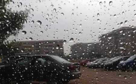 هيئة الأرصاد تحذر من استمرار الأمطار وانخفاض درجات الحرارة اليوم