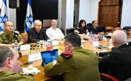 الحكومة الإسرائيلية تجتمع للموافقة على وقف الحرب مع حزب الله