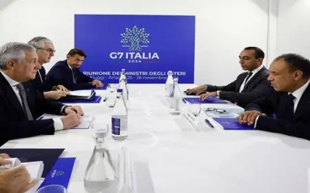 وزير الخارجية ونظيره الإيطالي يبحثان العلاقات الثنائية المتميزة بين البلدين