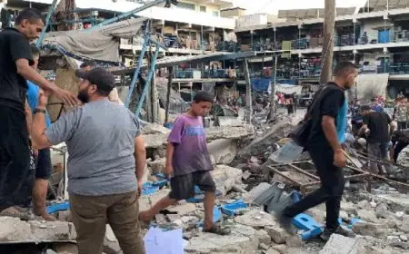 11 شهيدا في قصف الاحتلال مدرسة تؤوي نازحين بحي الزيتون