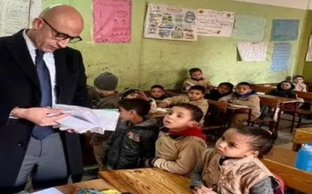 وزير التعليم يواصل متابعة انتظام العملية التعليمية بجولة مفاجئة في عدد من المدارس ببني سويف
