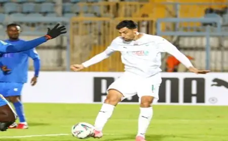 المصري البورسعيدي يفوز على إنيمبا النيجيري 2-0 بكأس الكونفيدرالية الأفريقية