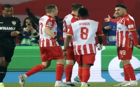 سرفينا الصربي يضرب شتوتجارت بخماسية وشتورم النمساوي يهزم جيرونا الإسباني 1-0 بدوري أبطال أوروبا
