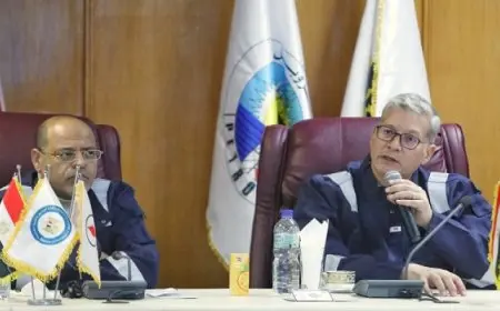 وزيرا البترول والعمل يتفقدان حقول بترول “بلاعيم” بجنوب سيناء