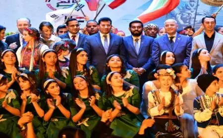 وزير الشباب والرياضة يشهد ختام الملتقي الدولي لأطفال العالم ويُكرم الوفود المشاركة