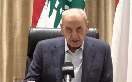 نبيه بري : طوينا لحظة تاريخية هى الأخطر على لبنان .. وعلينا الإسراع بسد الفراغ الرئاسي