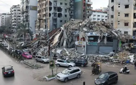 آلاف اللبنانيين يبدأون العودة إلى الجنوب وضاحية بيروت والبقاع مع سريان وقف إطلاق النار