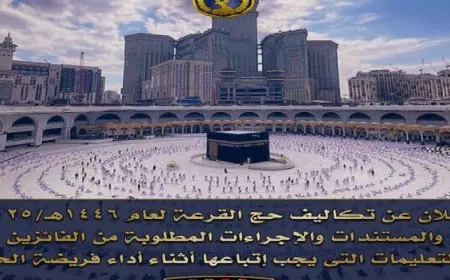 الداخلية: 220 ألفا و300 جنيه تكلفة حج القرعة غير شاملة تذكرة السفر .. وبدء التحصيل السبت