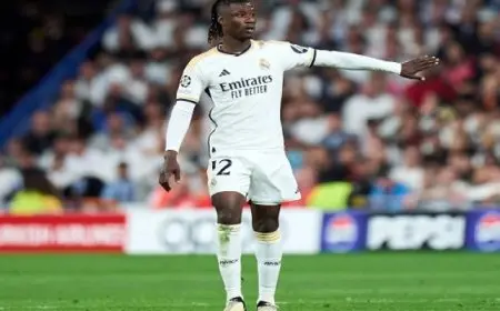 رسميا.. ريال مدريد يعلن إصابة لاعبه كامافينجا دون الكشف عن مدة غيابه عن الملاعب