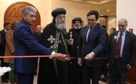 بحضور البابا تواضروس الثاني .. وزير السياحة يشارك في الاحتفال بمرور سبعين عام على إنشاء معهد الدراسات القبطية