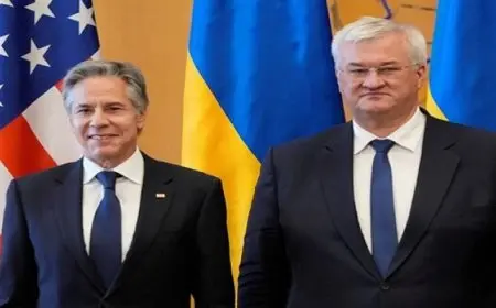 بلينكن يبحث مع نظيره الأوكراني تطورات الوضع الميداني وحزم المساعدات الأمريكية